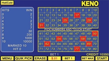 bclc com keno winning numbers